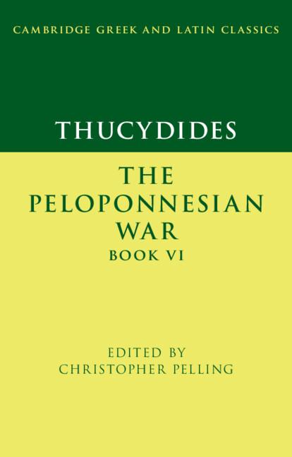 Cover: 9781316630211 | Thucydides | The Peloponnesian War Book VI | Christopher Pelling