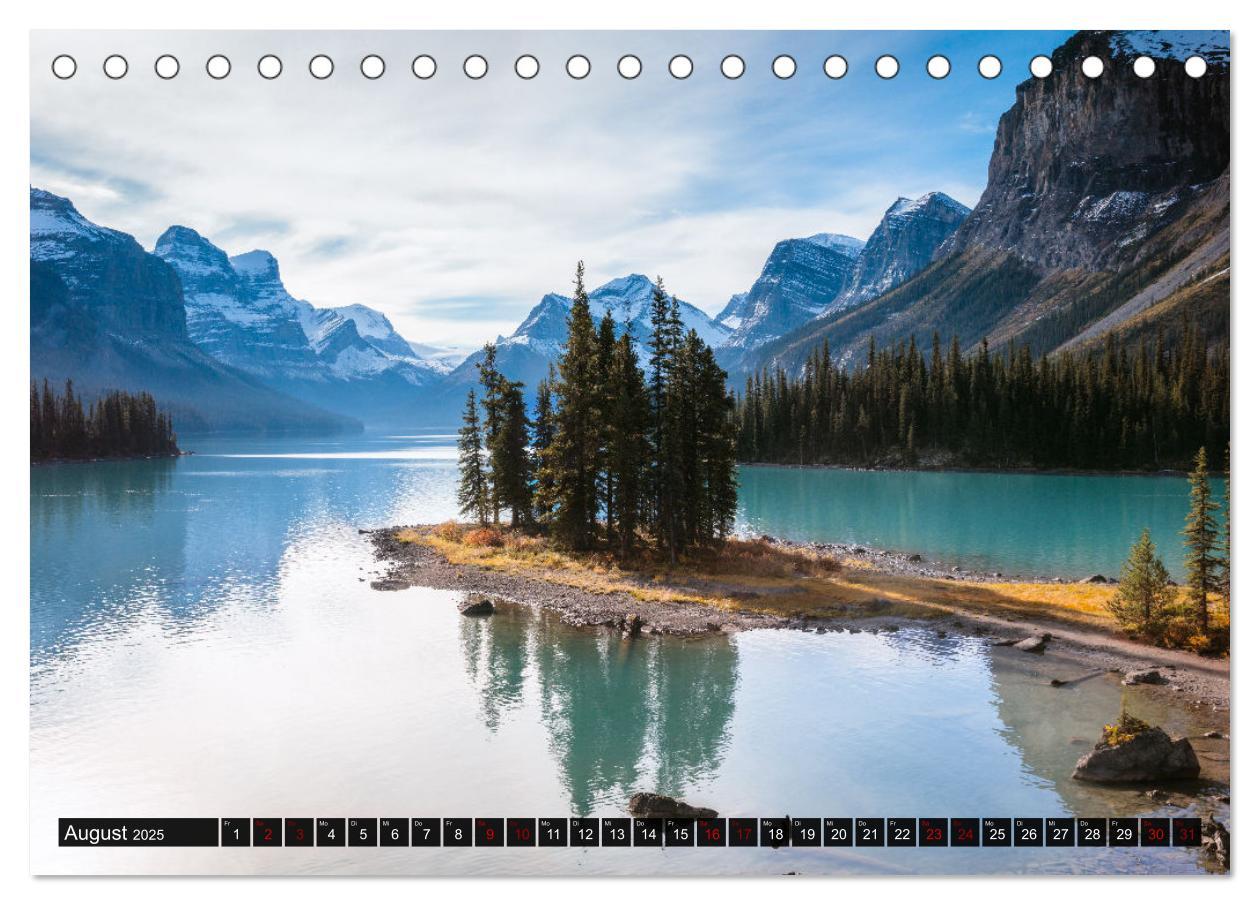 Bild: 9783435038015 | Kanada - Abenteuer in den Nationalparks (Tischkalender 2025 DIN A5...