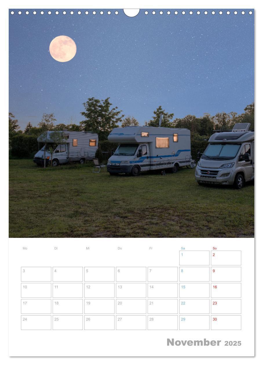 Bild: 9783435923144 | CAMPING-GLÜCK - Dein Urlaubsplaner (Wandkalender 2025 DIN A3 hoch),...