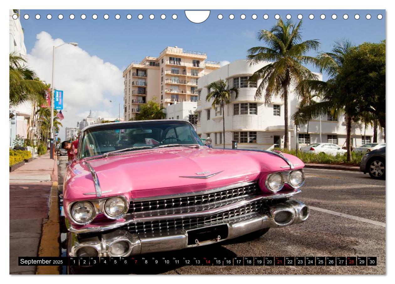 Bild: 9783435743926 | Miami und Florida (Wandkalender 2025 DIN A4 quer), CALVENDO...