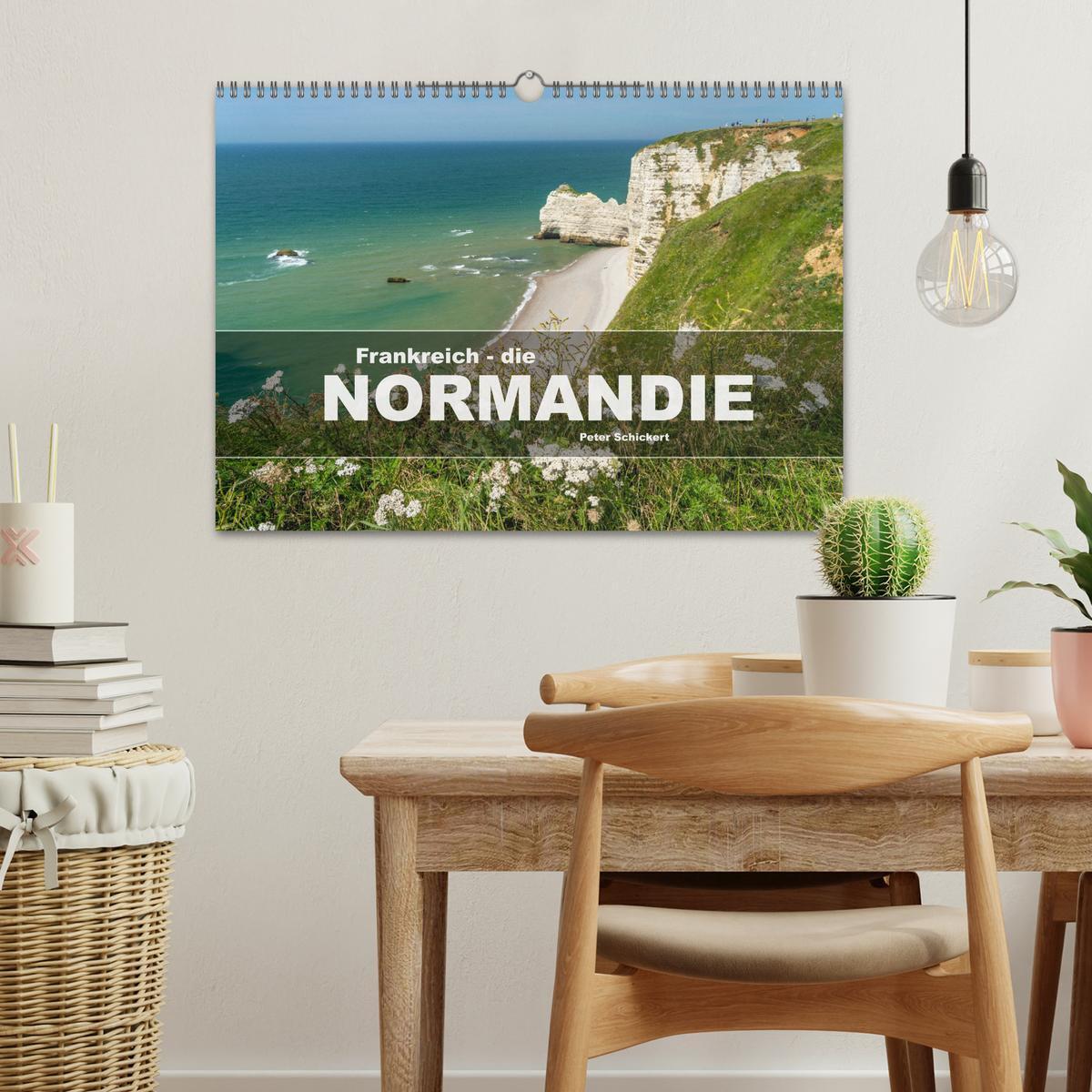 Bild: 9783383764639 | Frankreich - die Normandie (Wandkalender 2025 DIN A3 quer),...