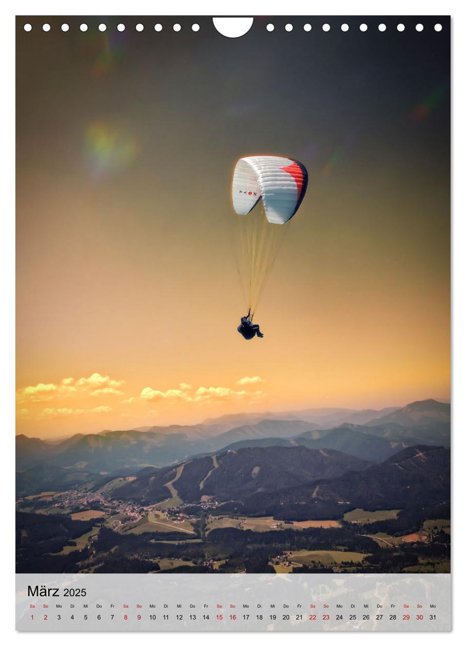 Bild: 9783435931804 | Paragliding - einfach Spaß (Wandkalender 2025 DIN A4 hoch),...