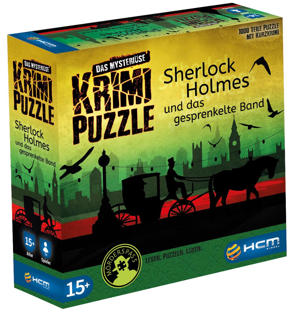 Cover: 4018928551739 | Sherlock Holmes - Das mysteriöse Krimi Puzzle - 1000 T | Spiel | 55173