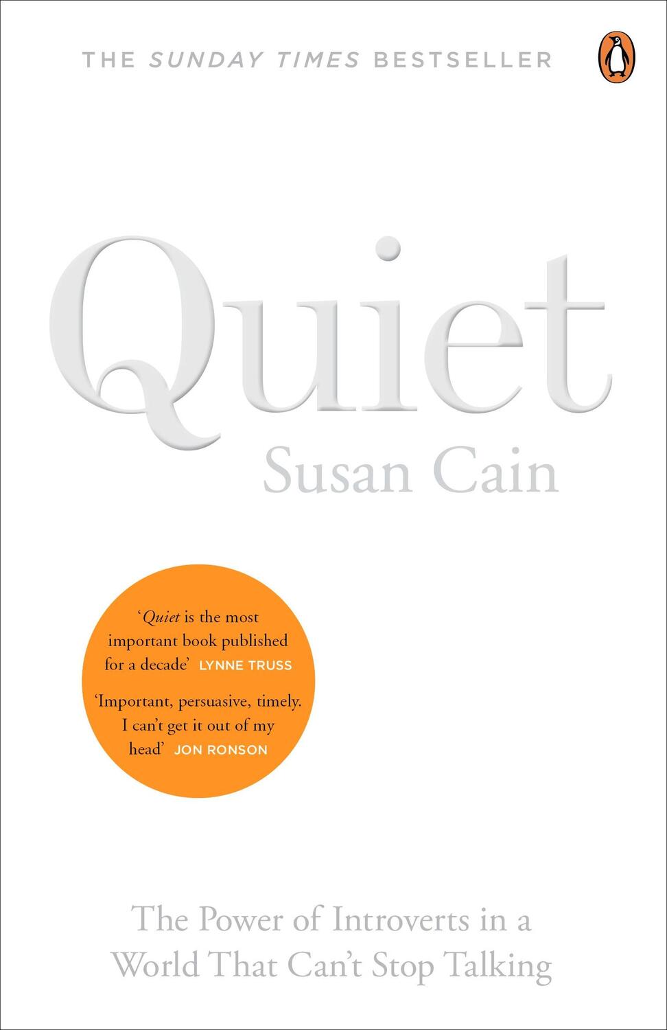 Cover: 9780141029191 | Quiet | The Power of Introverts in a World That Can't Stop Talking