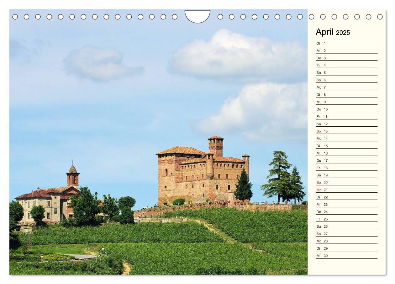 Bild: 9783435516629 | Die Langhe - Im Herzen des Piemonts (Wandkalender 2025 DIN A4...