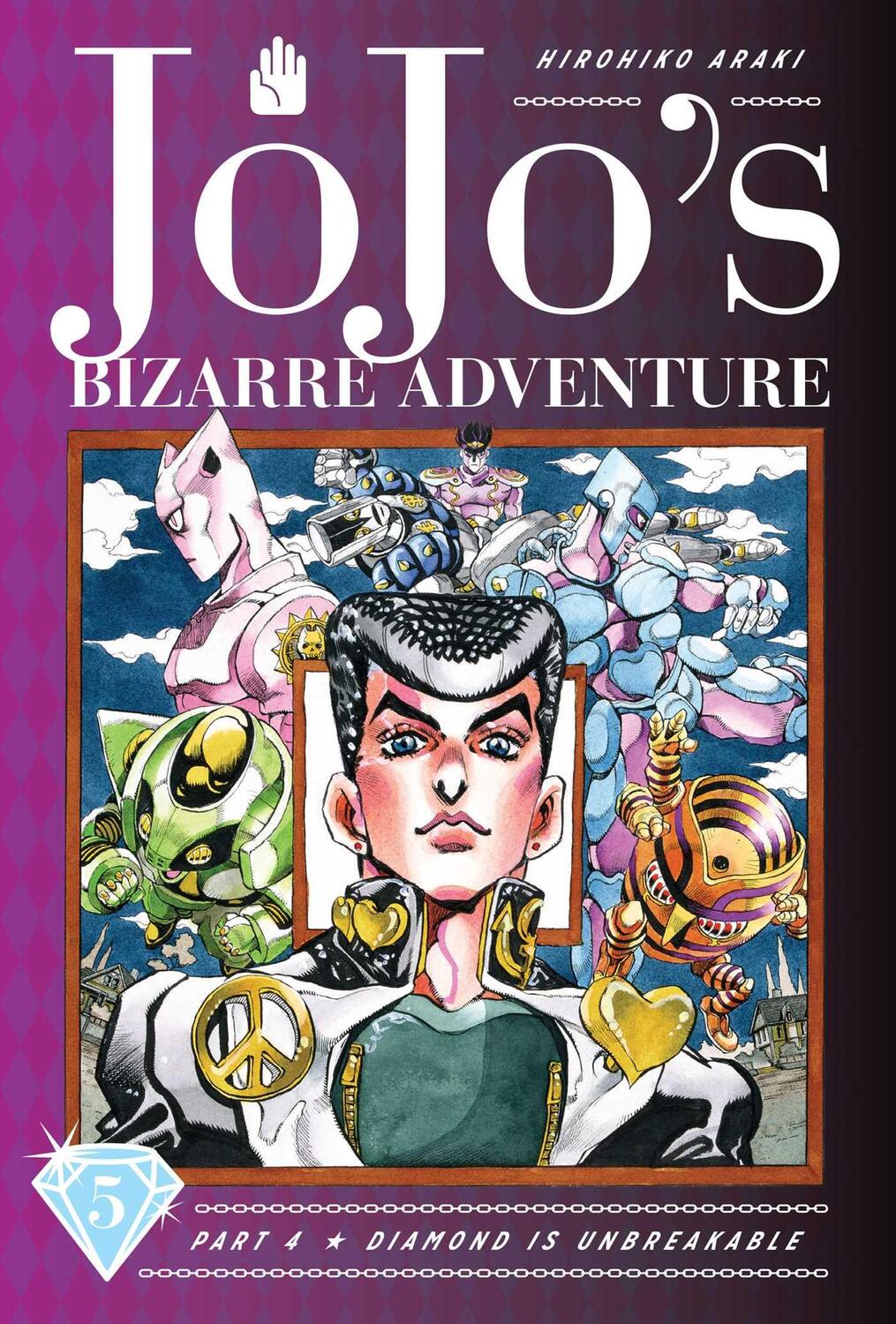 Cover: 9781974708116 | Jojo's Bizarre Adventure: Part 4--Diamond Is Unbreakable, Vol. 5