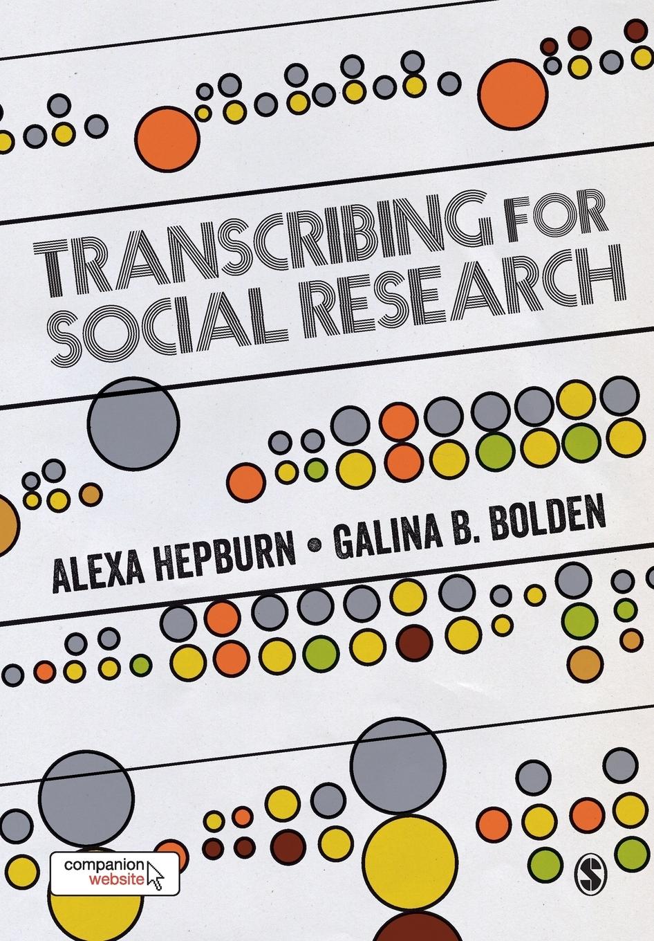 Cover: 9781446247044 | Transcribing for Social Research | Alexa Hepburn (u. a.) | Taschenbuch