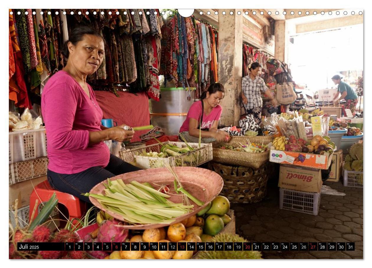 Bild: 9783435496556 | Ubud - Bali (Wandkalender 2025 DIN A3 quer), CALVENDO Monatskalender