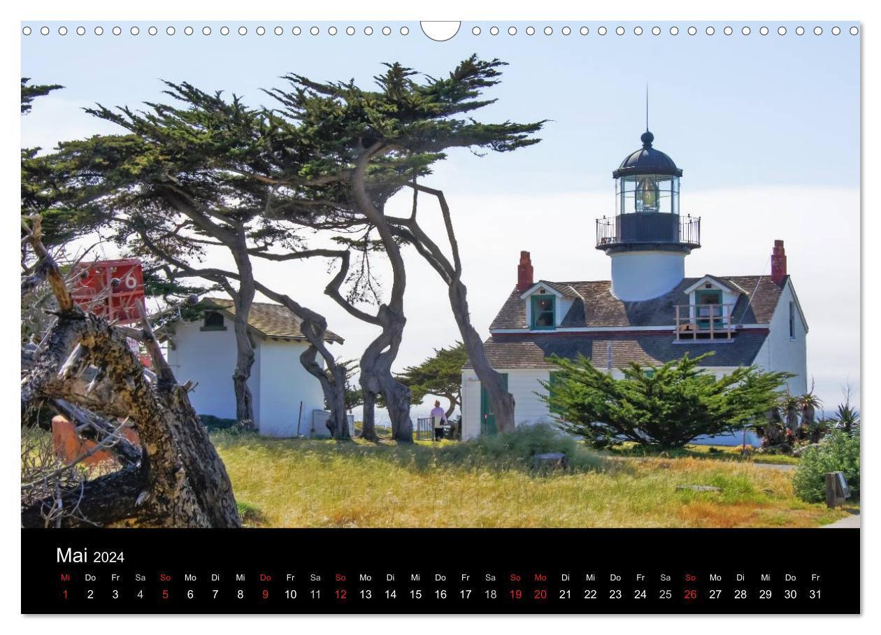 Bild: 9783383617072 | Monterey California (Wandkalender 2024 DIN A3 quer), CALVENDO...