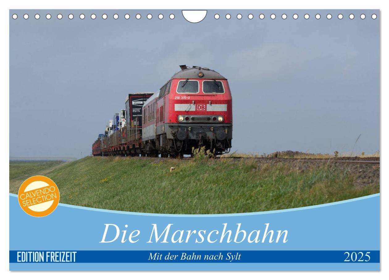 Cover: 9783435420544 | Die Marschbahn (Wandkalender 2025 DIN A4 quer), CALVENDO...