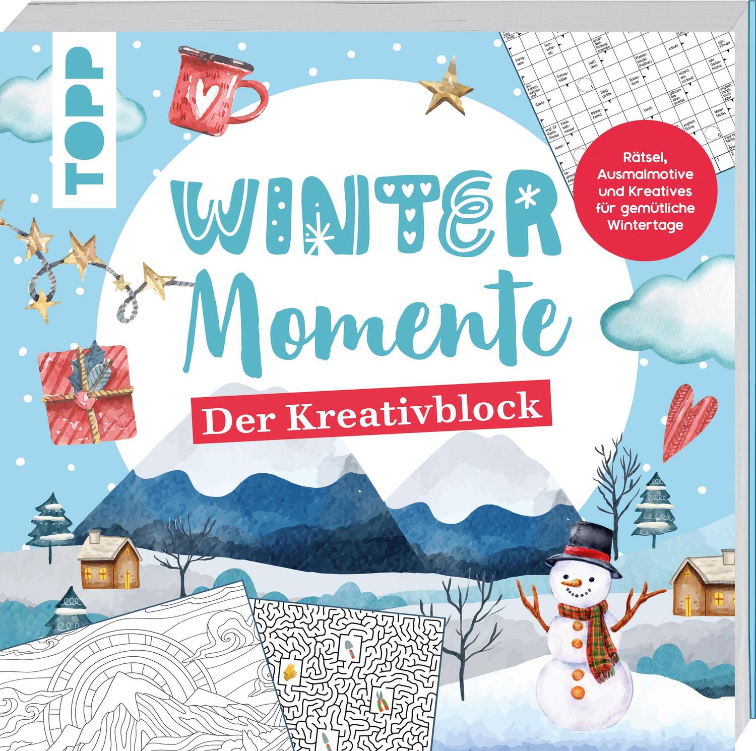 Cover: 9783735881281 | Winter-Momente. Der Kreativblock | Frechverlag | Taschenbuch | 160 S.