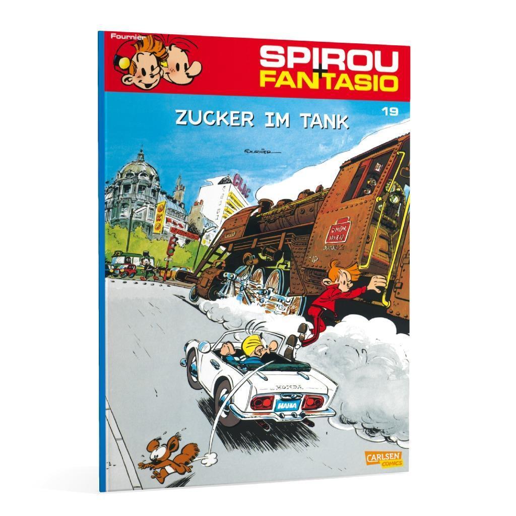 Bild: 9783551772190 | Spirou und Fantasio 19. Zucker im Tank | (Neuedition) | Fournier