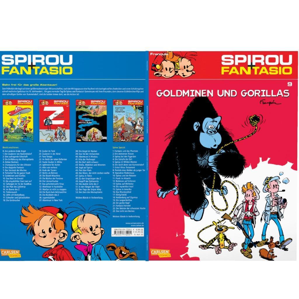 Bild: 9783551772091 | Spirou und Fantasio. Goldminen und Gorillas. (Bd. 9) | Andre Franquin