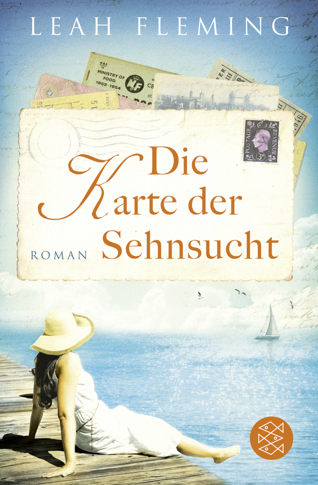 Cover: 9783596031641 | Die Karte der Sehnsucht | Roman | Leah Fleming | Taschenbuch | 528 S.