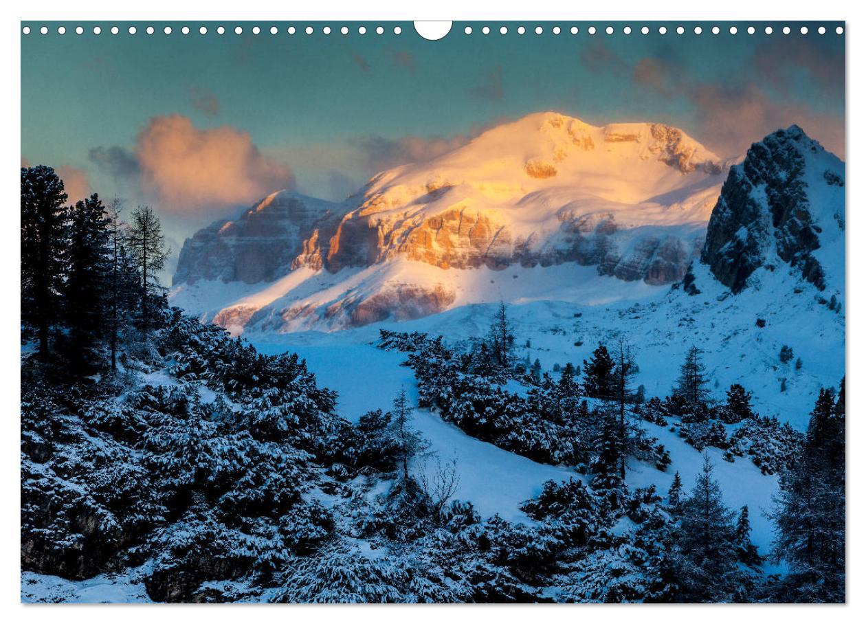 Bild: 9783435444861 | Sellagruppe. Dolomiten (Wandkalender 2025 DIN A3 quer), CALVENDO...