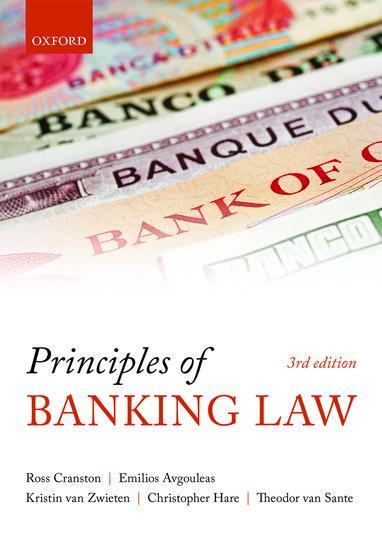 Cover: 9780199276080 | Principles of Banking Law | Christopher Hare (u. a.) | Taschenbuch