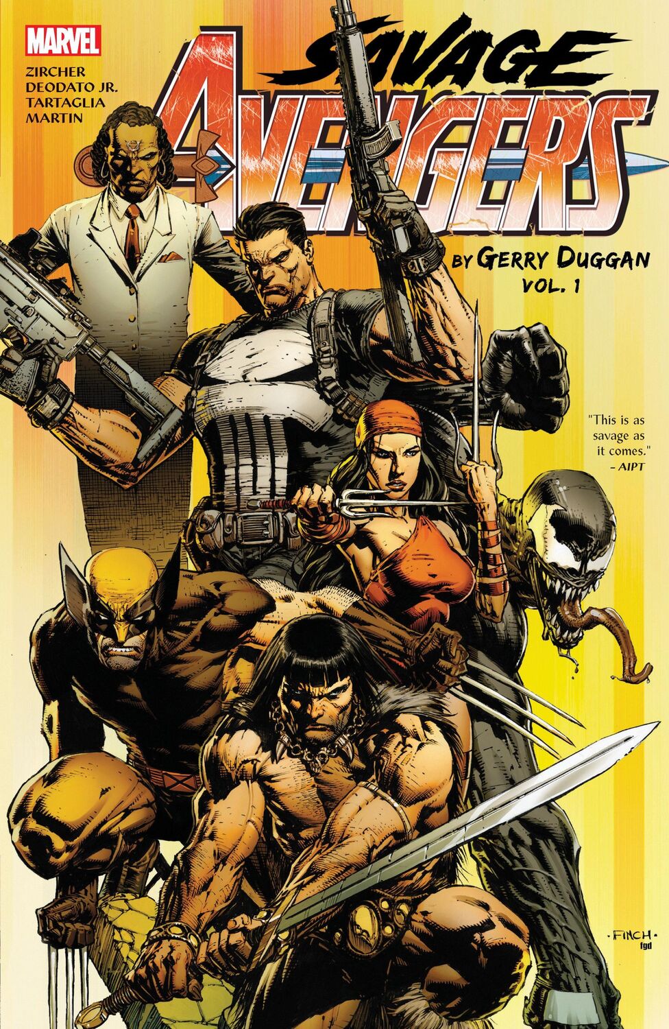 Cover: 9781302958473 | Savage Avengers by Gerry Duggan Vol. 1 | Gerry Duggan (u. a.) | Buch