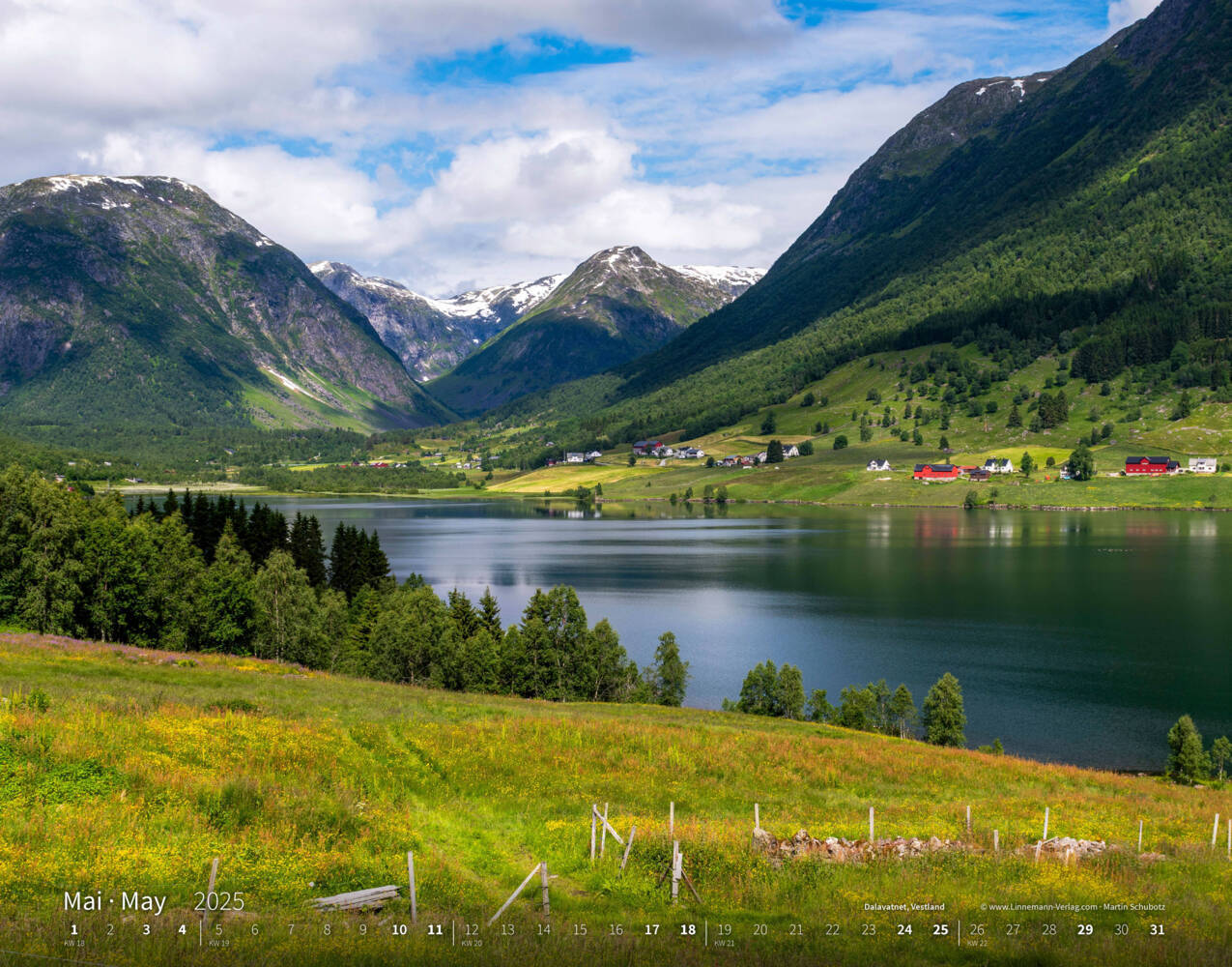 Bild: 9783862923359 | Norwegen 2025 Großformat-Kalender 58 x 45,5 cm | Norge - Norway | 2025