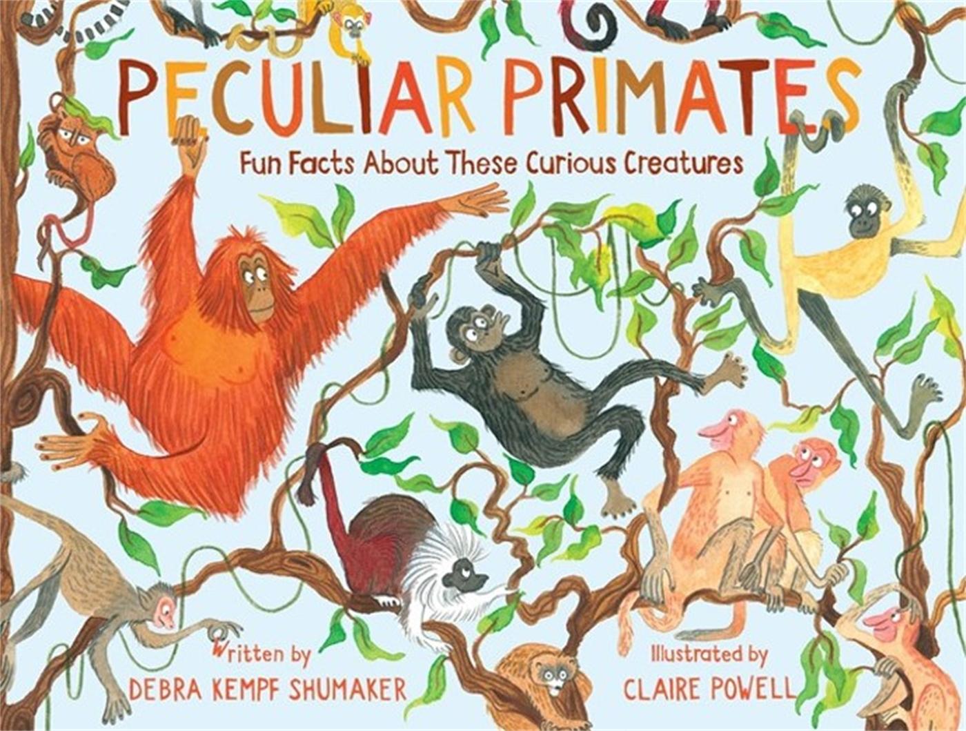 Cover: 9780762478200 | Peculiar Primates | Fun Facts about These Curious Creatures | Shumaker