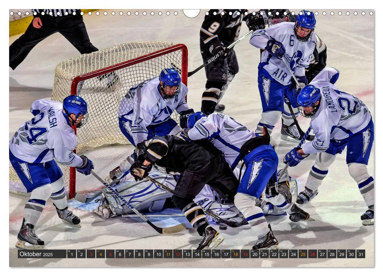 Bild: 9783435482610 | Eishockey - Fairplay und Schlägerei (Wandkalender 2025 DIN A3...