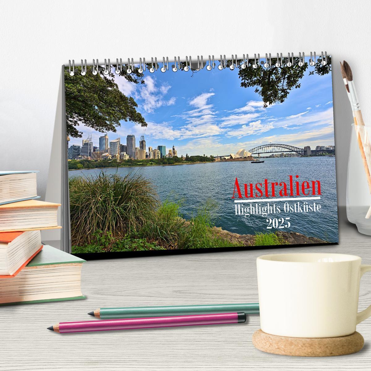 Bild: 9783383798757 | Australien - Highlights Ostküste (Tischkalender 2025 DIN A5 quer),...