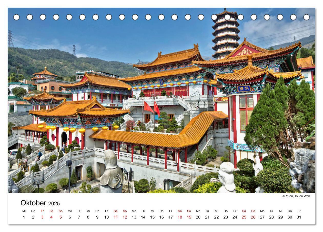 Bild: 9783435161447 | Megacity Hong Kong (Tischkalender 2025 DIN A5 quer), CALVENDO...