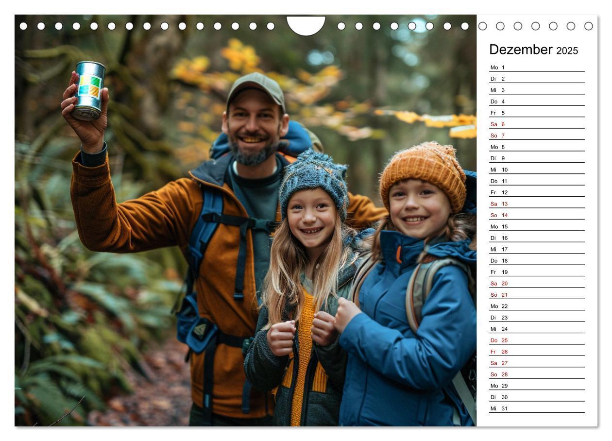 Bild: 9783435647040 | Der Geocaching Found it Kalender (Wandkalender 2025 DIN A4 quer),...