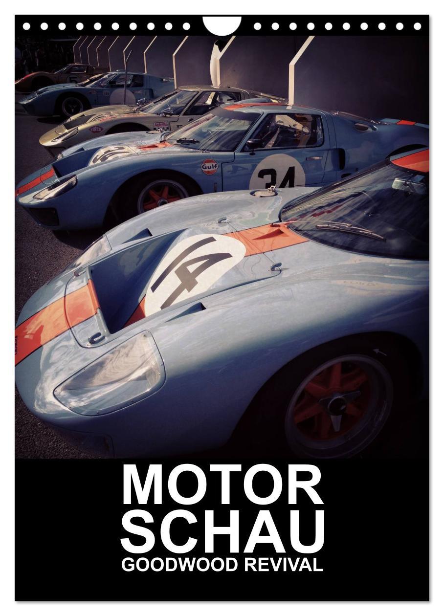 Cover: 9783457073391 | MotorSchau Goodwood Revival (Wandkalender 2025 DIN A4 hoch),...