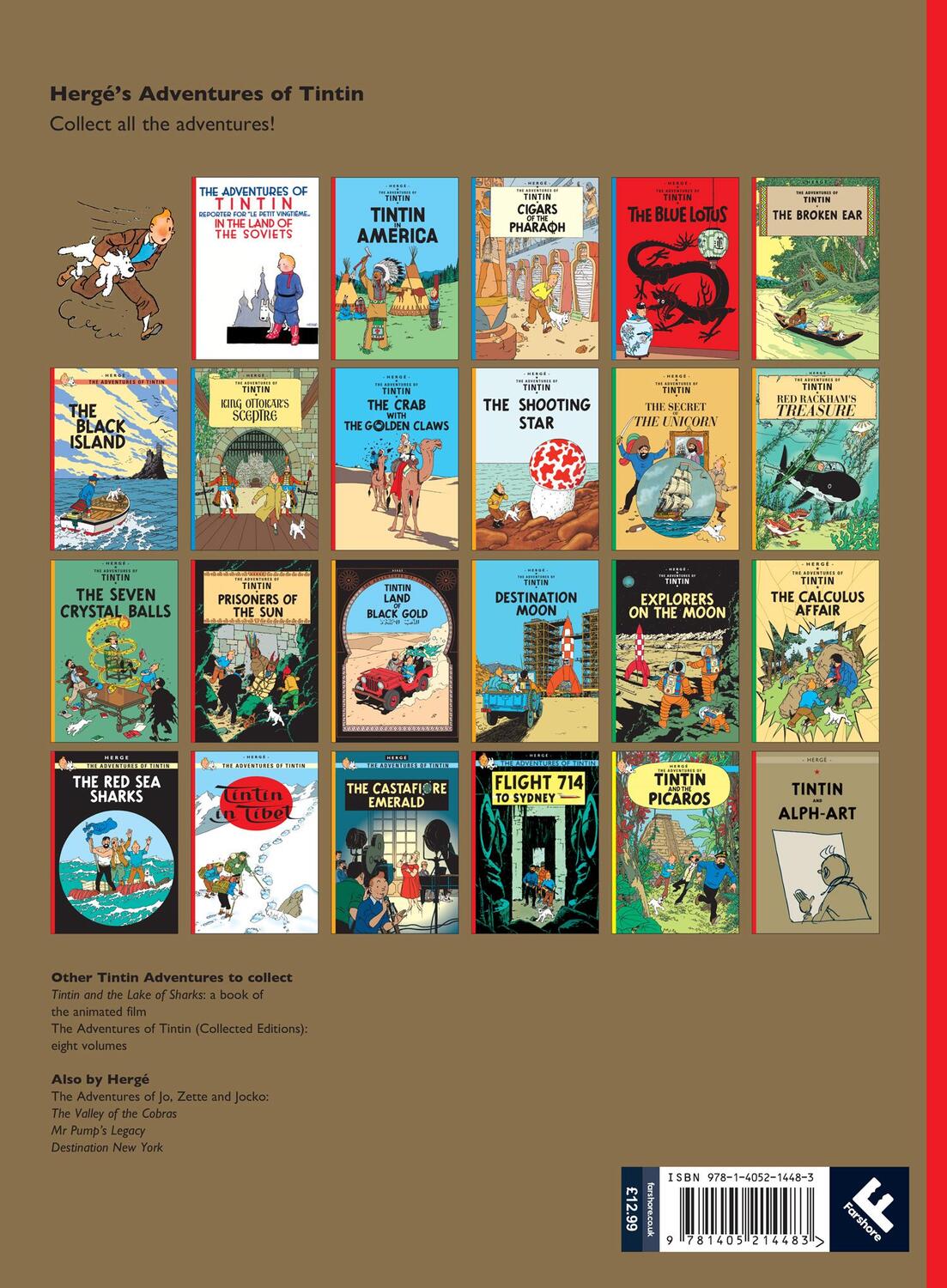 Rückseite: 9781405214483 | Tintin and Alph-Art | Herge | Buch | Gebunden | Englisch | 2004