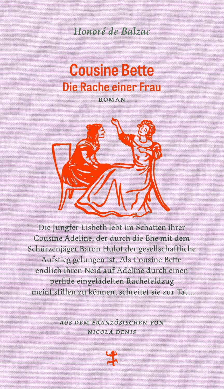 Cover: 9783751800990 | Cousine Bette | Die Rache einer Frau | Honoré de Balzac | Buch | 2022