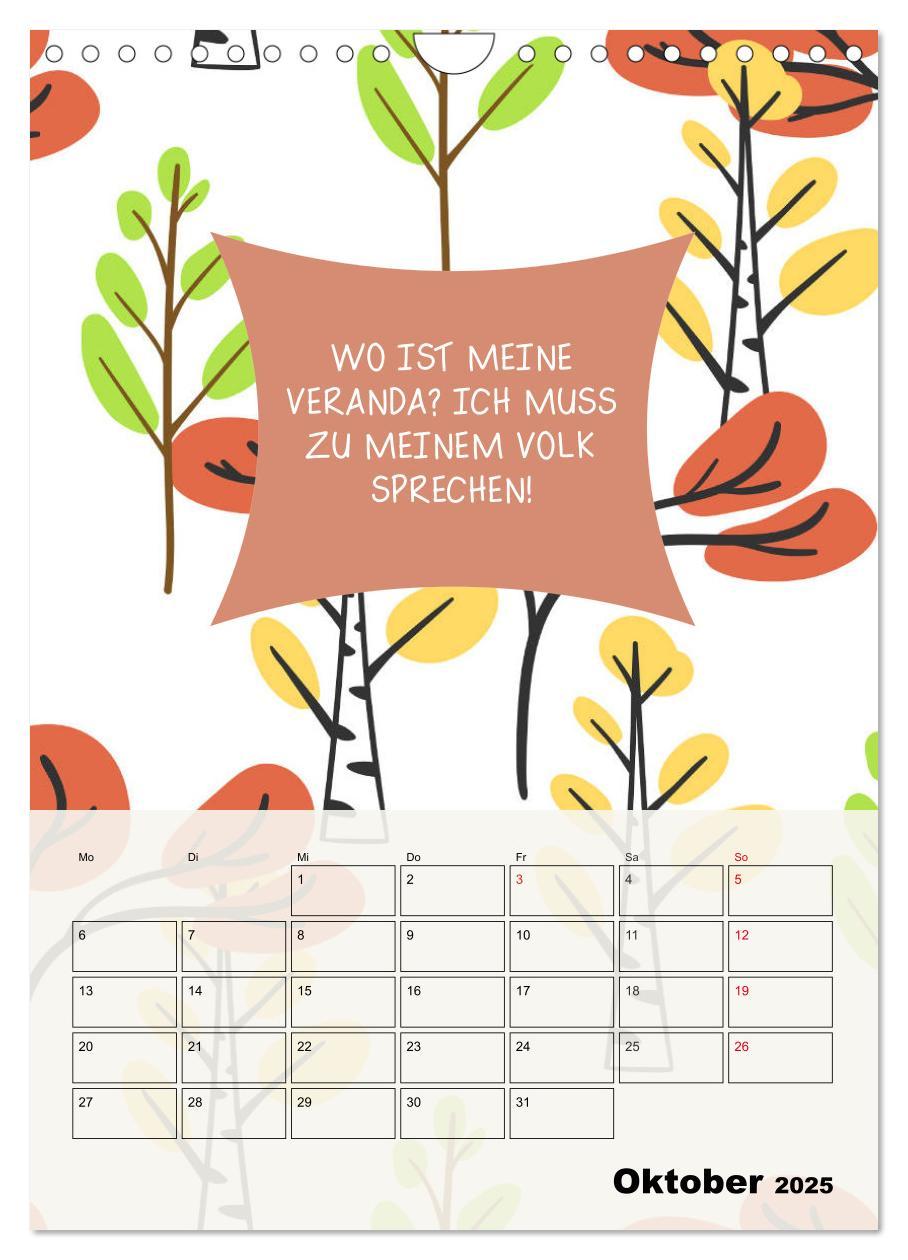 Bild: 9783435948741 | Königin über alles! Typokalender für starke Frauen (Wandkalender...