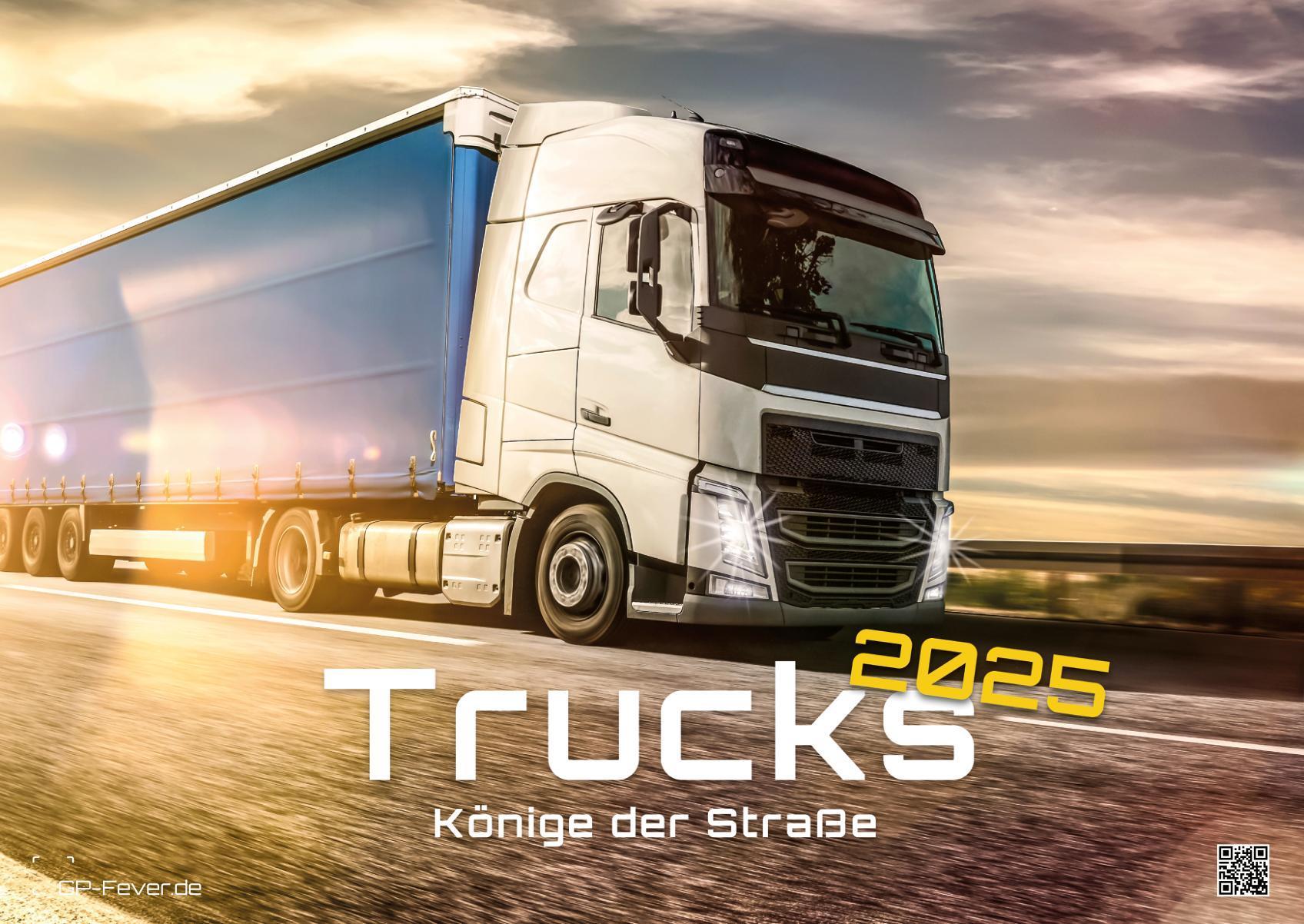 Cover: 9783986734107 | Trucks - Könige der Straße - LKW - 2025 - Kalender DIN A2 | de | 15 S.