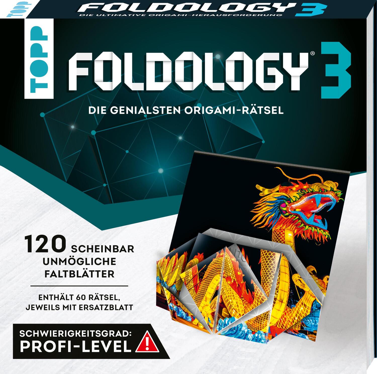 Cover: 4007742184933 | Foldology 3 - Die ultimative Origami-Herausforderung | Yermakov | 2023