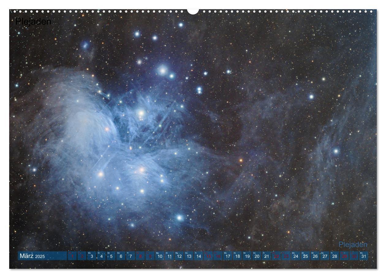 Bild: 9783457137338 | Deep Sky Kalender (Wandkalender 2025 DIN A2 quer), CALVENDO...