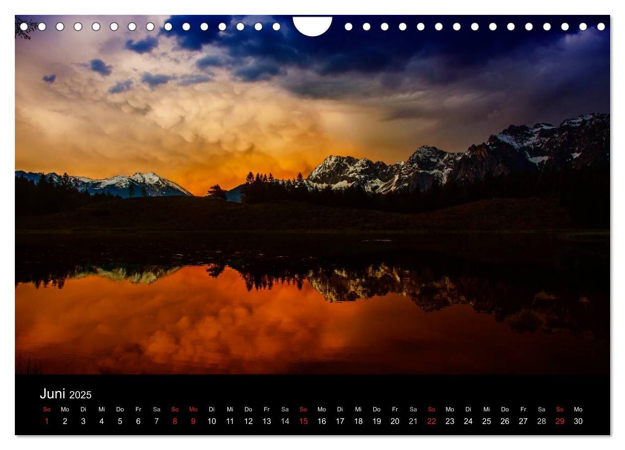 Bild: 9783435613595 | Bergblicke - Karwendel (Wandkalender 2025 DIN A4 quer), CALVENDO...