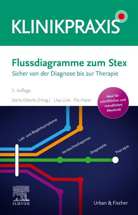 Cover: 9783437425929 | Flussdiagramme zum Stex | Sicher von der Diagnose zu Therapie | Oberle