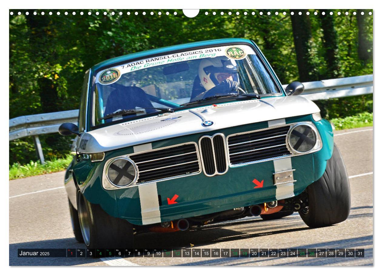 Bild: 9783435185856 | OLDTIMER BERGRENNEN - BMW Fahrzeuge (Wandkalender 2025 DIN A3...