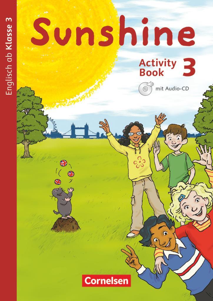 Cover: 9783060837663 | Sunshine 3. Schuljahr. Activity Book mit Audio-CD, Minibildkarten...