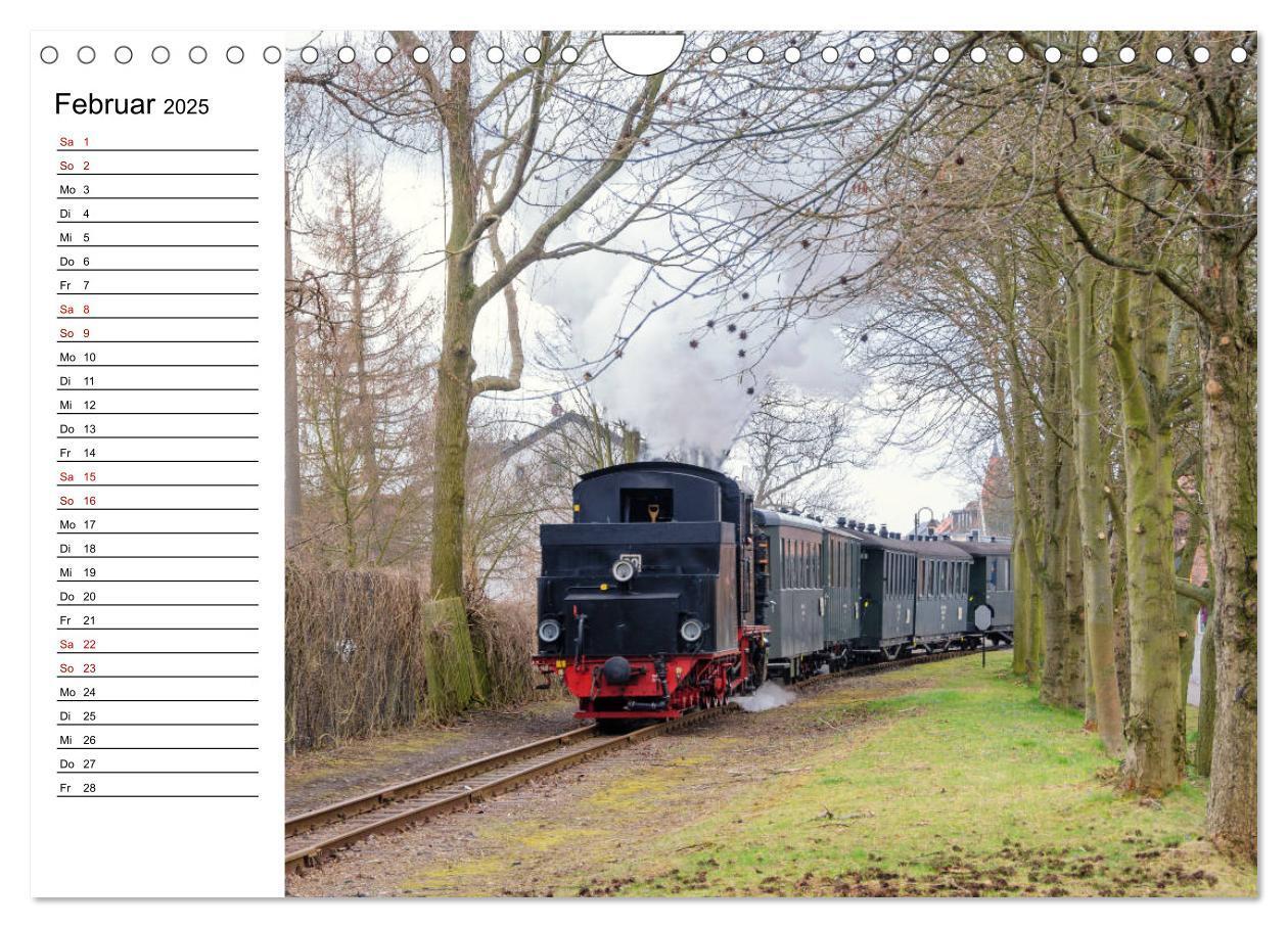 Bild: 9783435217847 | Die Mansfelder Bergwerksbahn (Wandkalender 2025 DIN A4 quer),...