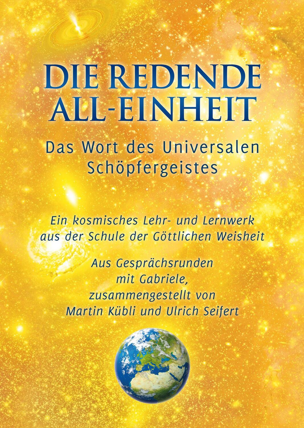 Cover: 9783892013525 | Die Redende All-Einheit | Gabriele | Buch | Deutsch | 2014