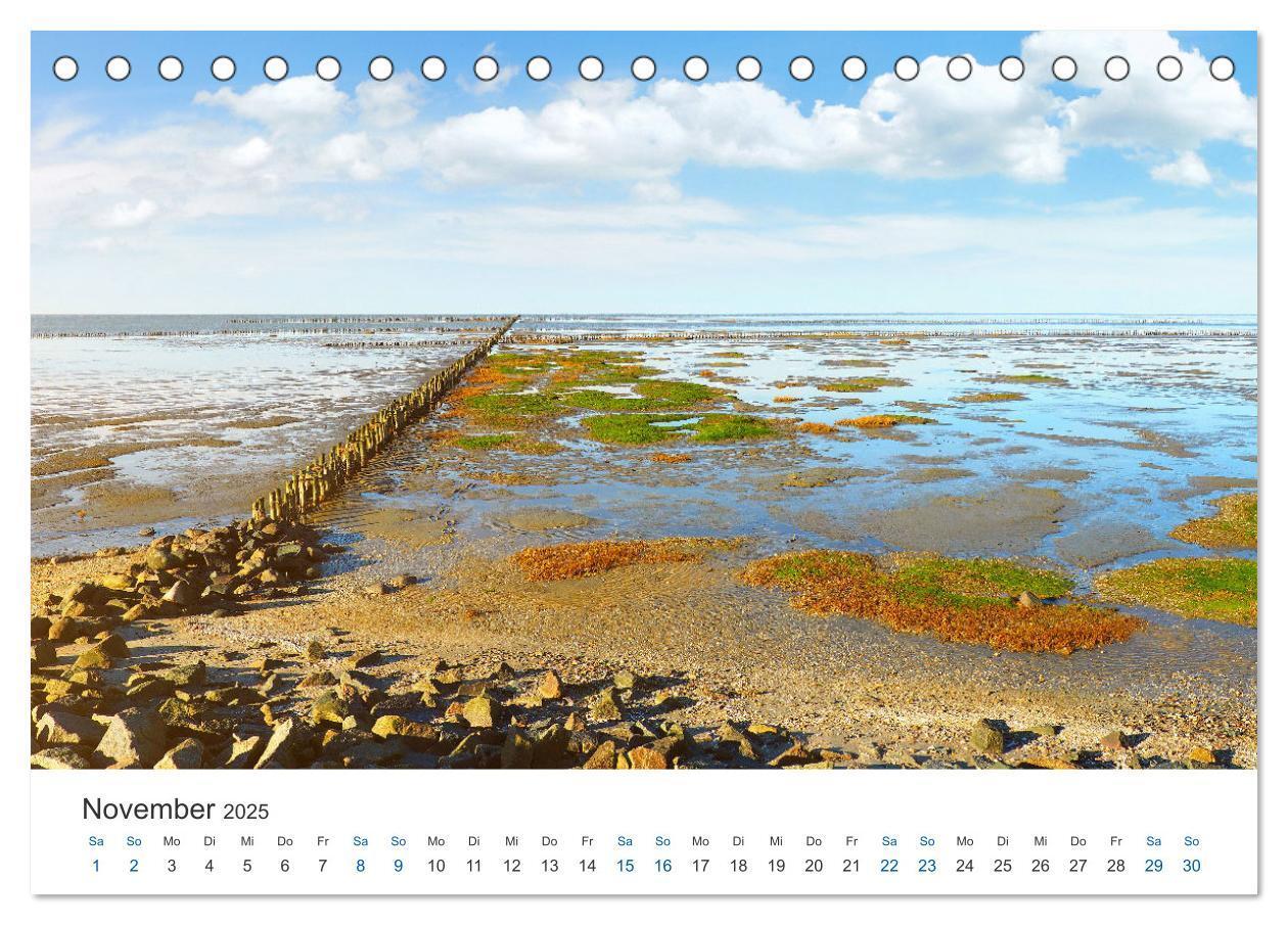 Bild: 9783435064397 | Deutsche Küste - Nordsee und Ostsee (Tischkalender 2025 DIN A5...