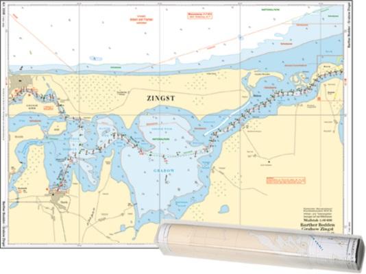 Cover: 9783667128751 | Einzelkarte Barther Bodden - Grabow Zingst / Saaler Bodden (Ausgabe...