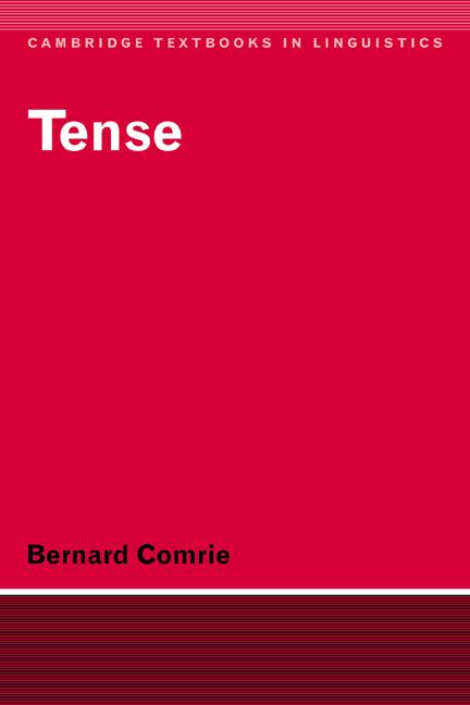 Cover: 9780521281386 | Tense | Bernard Comrie | Taschenbuch | Englisch | 2006