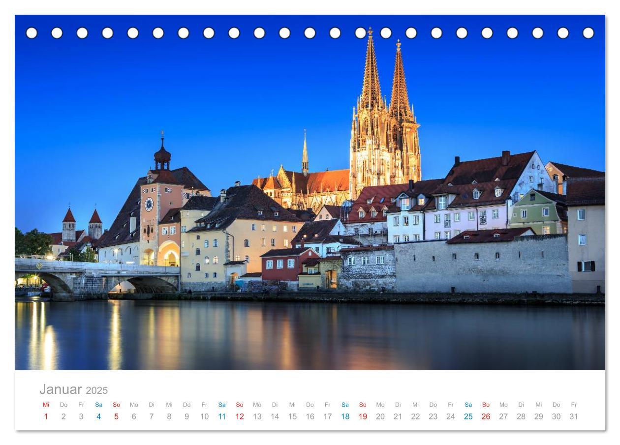 Bild: 9783435477326 | Regensburg - Welterbestadt an der Donau (Tischkalender 2025 DIN A5...