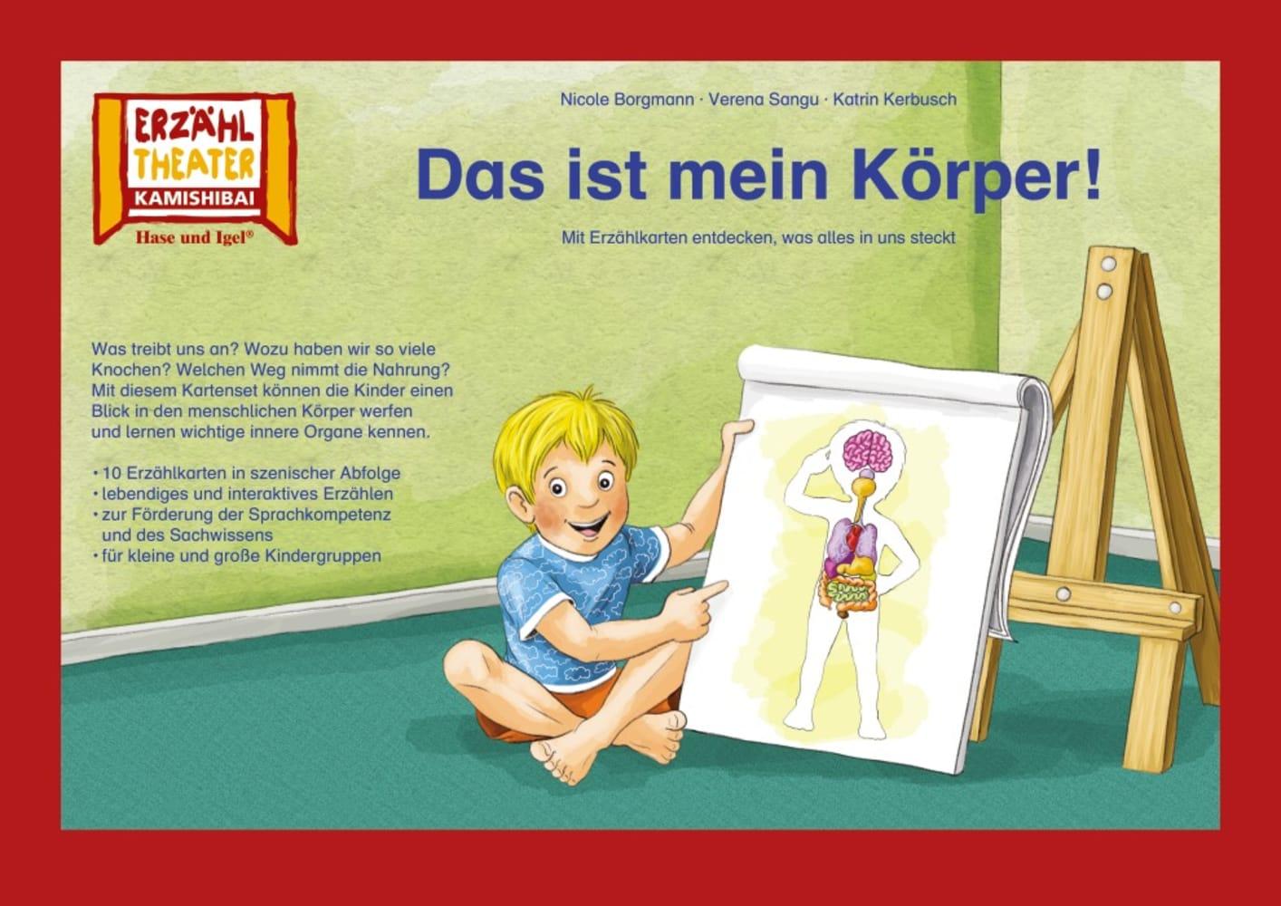 Cover: 4260505831585 | Das ist mein Körper! / Kamishibai Bildkarten | Nicole Borgmann (u. a.)