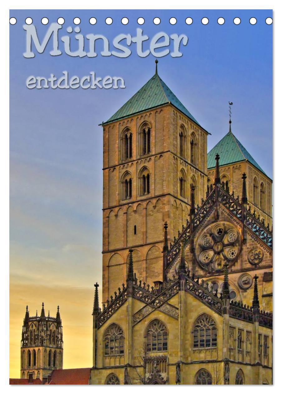 Cover: 9783457027417 | Münster entdecken (Tischkalender 2025 DIN A5 hoch), CALVENDO...