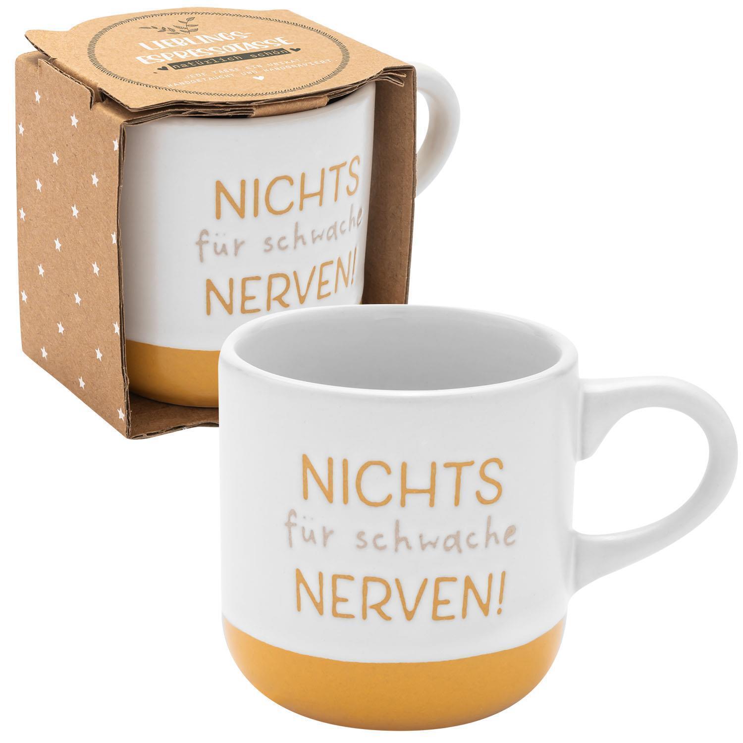 Cover: 4036018739379 | GRUSS &amp; CO Espressotasse Motiv Nerven, 10 cl | Taschenbuch | Deutsch