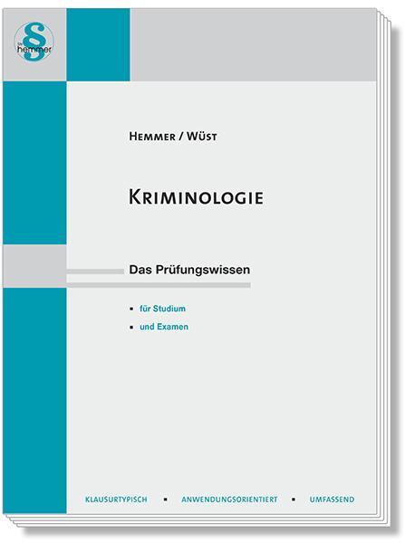 Cover: 9783968380728 | Kriminologie | Karl-Edmund Hemmer (u. a.) | Taschenbuch | XII | 2022