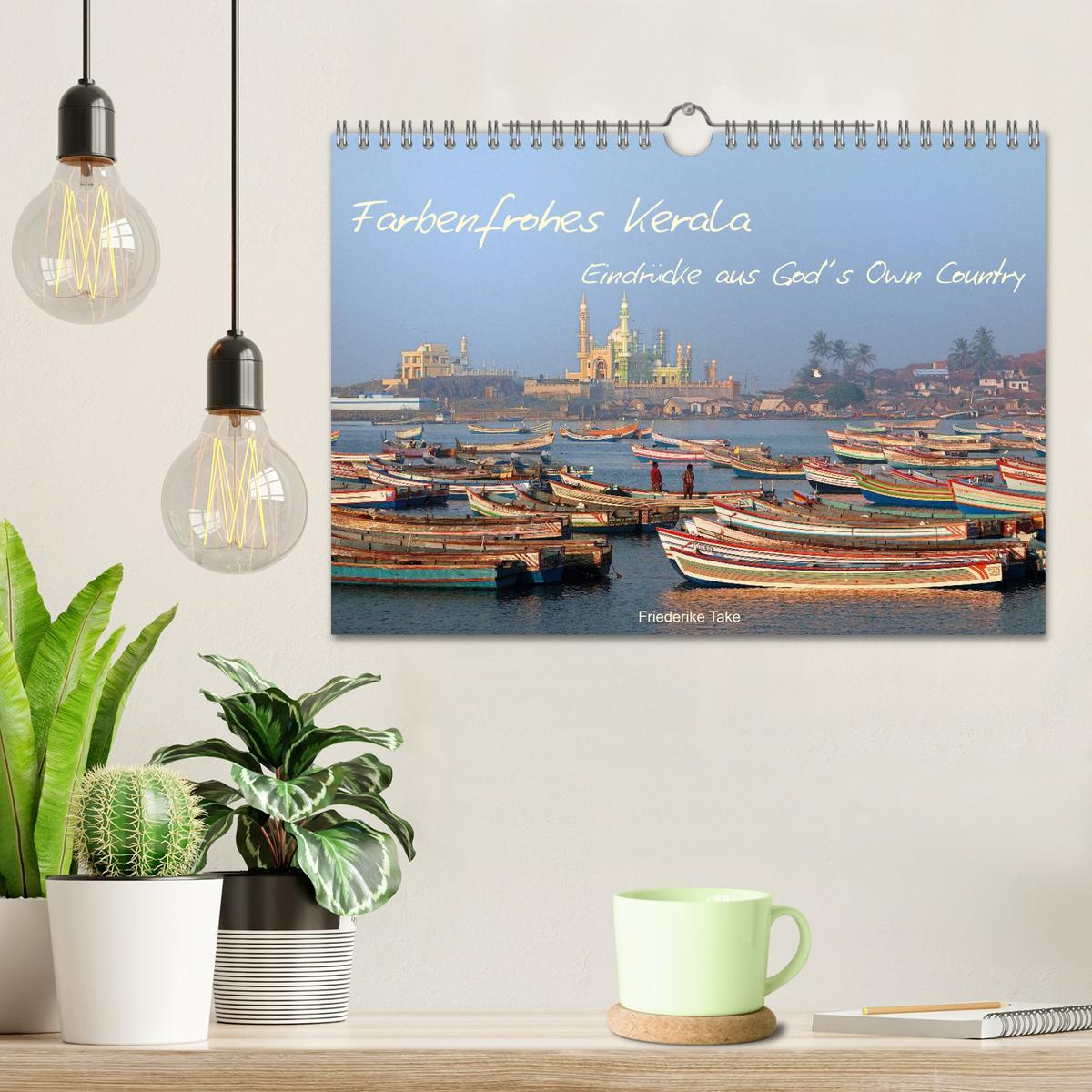 Bild: 9783435833719 | Farbenfrohes Kerala - Eindrücke aus God´s Own Country (Wandkalender...