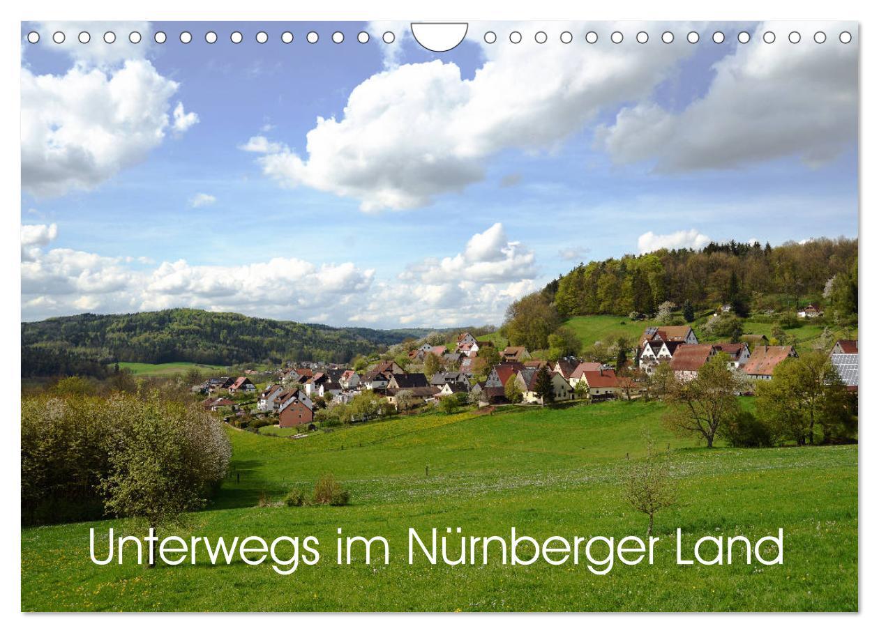 Cover: 9783435285570 | Unterwegs im Nürnberger Land (Wandkalender 2025 DIN A4 quer),...